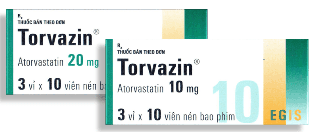 Thuốc Atorvastatin (Torvazin®): Chỉ Định, Liều Dùng, Tác Dụng Phụ và Thận Trọng