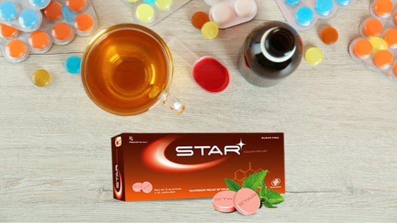 Viên ngậm giảm ho Star cough relief: Thành phần, Công dụng và Lưu ý khi sử dụng